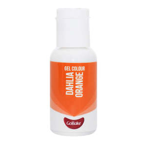 GoBake Gel Food Colour Dahlia Orange 21g