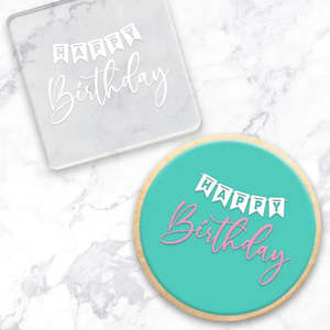 Happy Birthday Banner | Debosser