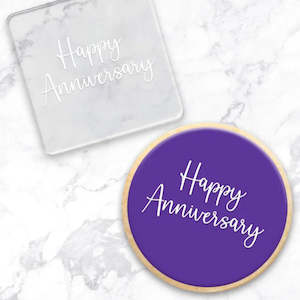 Cookie Cutters: Happy Anniversary | Debosser