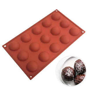Silicone Moulds: Cake Craft 15 Cup Hemisphere Silicone Mould