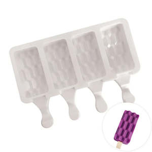 Silicone Moulds: Cake Craft Checkers Popsicle Silicone Mould