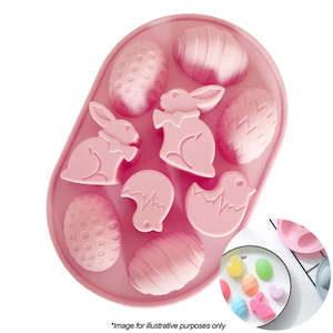 Silicone Moulds: Cake Craft Easter Chick, Bunny & Egg Silicone Mould