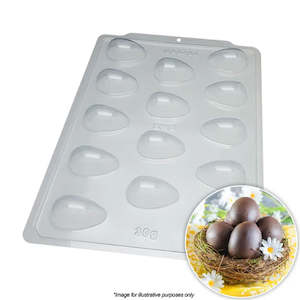 BWB Smooth Egg Mould 30g 3 Piece