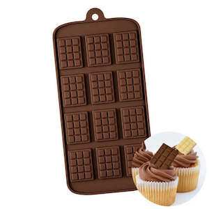 Chocolate Moulds: Cake Craft Mini Chocolate Block Silicone Mould