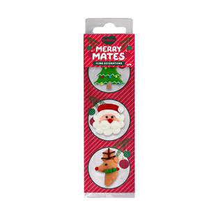 GoBake Icing Decorations Merry Mates | 6/Pack