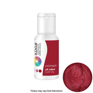 Colours Sprays: Vivid Oil Based Food Colour Crimson 21g