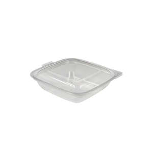 Clear Sho Bowls: Sho Bowl Clear Square 500ml | 150/Ctn