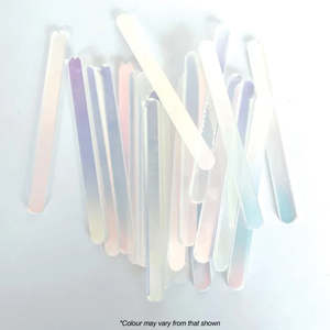 Acrylic Cake Popsicle Sticks Rainbow | 12/Pack