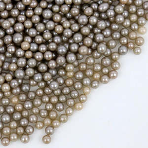GoBake Sugar Pearls 4mm Pearl Silver 80g