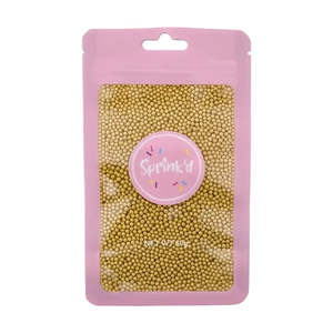Sprink'd Sugar Balls Gold 2mm 60g
