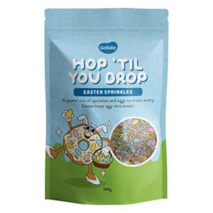 Sprinkles: GoBake Easter Sprinkles Hop 'Til You Drop - 200g