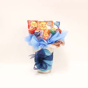 Frontpage: Lollipop Travel Cup Candy Bouquet