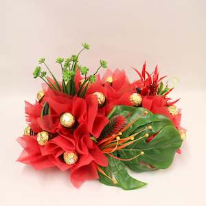 For Her: Chocolate Table Arrangement