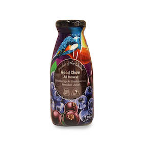 Beverages: Good Chow - Blueberry & Blackcurrant Juice 250ml