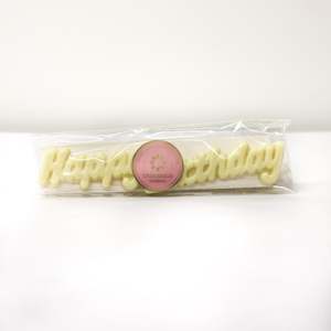 Items For Him: Happy Birthday - Solid Chocolate Bar