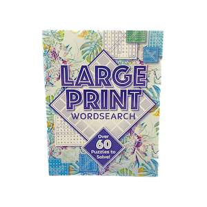 Large Print Wordsearch