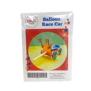 Items For Her: Balloon Race Car Craft