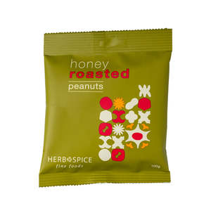 Edibles: Honey Roasted Peanuts 100g