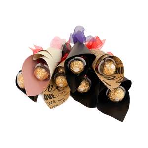 Single wrapped Ferrero Rocher.