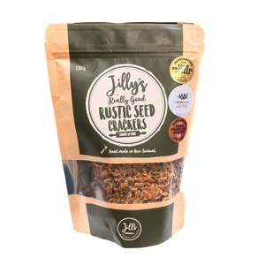Edibles: Jilly's Rustic Seed Crackers