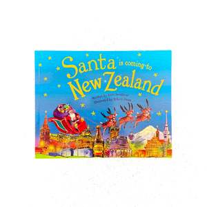 Santa is coming to New Zealand book