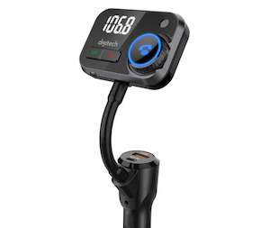 Digitech FM Transmitter with Bluetooth, USB Type-C Power Delivery 20W and Qualco&hellip;
