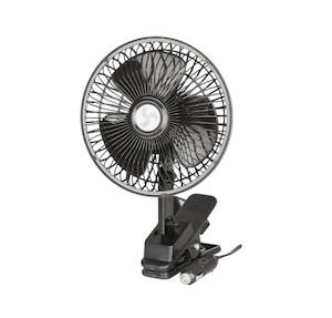 Car Parts & Accessories: ROVIN Oscillating Fan with Clamp 6 Inch