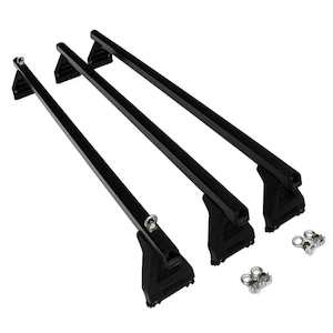 Frontpage: 3 x 58” Black Bars Roof Rack / Cross Bar - Heavy Duty for Toyota Hiace