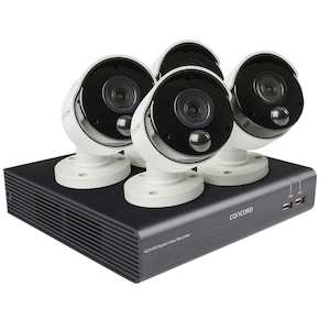 CONCORD 4 Channel HD DVR Package - 4x1080p PIR Bullet Cameras v2