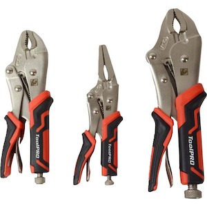 Tools: ToolPRO Locking Plier Set 3 Piece