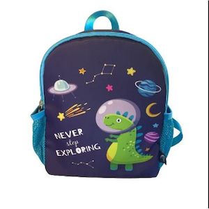 Stationery: SPACE DINOSAUR BACKPACK PURPLE