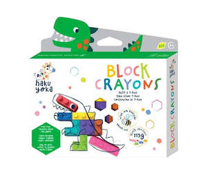 Haku Yoka: Block Crayons - T-Rex