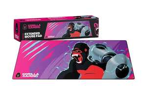 Gorilla Gaming Extended Mouse Pad - Neon Pink