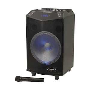 Digitech 12 Inch Rechargeable PA Speaker with Wireless Microphone CS2497