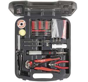 Duratech Pro Soldering Gas Kit with Screwdriver Set/Stripper/Heatshrink