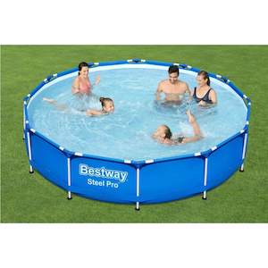 Bestway Steel Pro 12 Feet 3.66 Meter Pool. 76cm Height 6473L