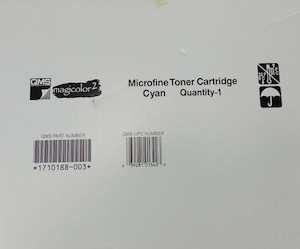 Computers: QMS Magicolor 2 Microfine Toner Cartridge 1710188-003 4pack [1BK,1C,1M,1Y]