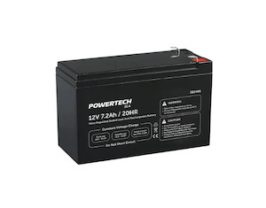 Batteries Chargers: Powertech 12V 7.2Ah SLA Back-up Battery - NBN/ALARM/UFB SB2486
