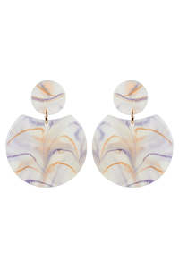 Accessories: Eb & Ive Esk Drop Earring Ivory