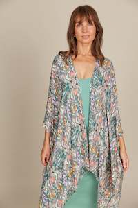 Coats Jackets: Esme Cape Lotus Fleuron