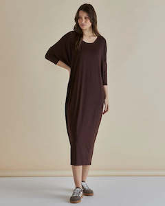 Betty Basics Melody Dress Chocolate