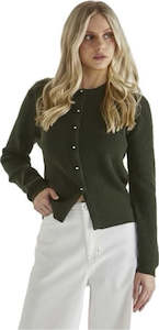 Sass Jagger Cardi Khaki