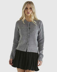 Sass Jagger Cardi Grey Marle