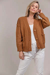 Eb & Ive Katana Cardigan Hazel
