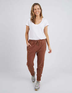 Elm Cosy Track Pant Chocolate