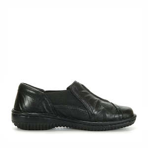 New Footwear 1: Cabello Crinkle Shoe Black