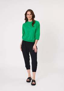 Lemon Tree: Lemon Tree Harem Pant Black