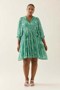 Isle of Mine Wilma Dress-Green