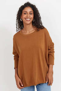Jumpers: Haven Jumper Tan One size