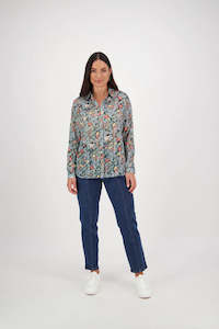 Vassalli: Vassalli Shirt w Button Back Ellery